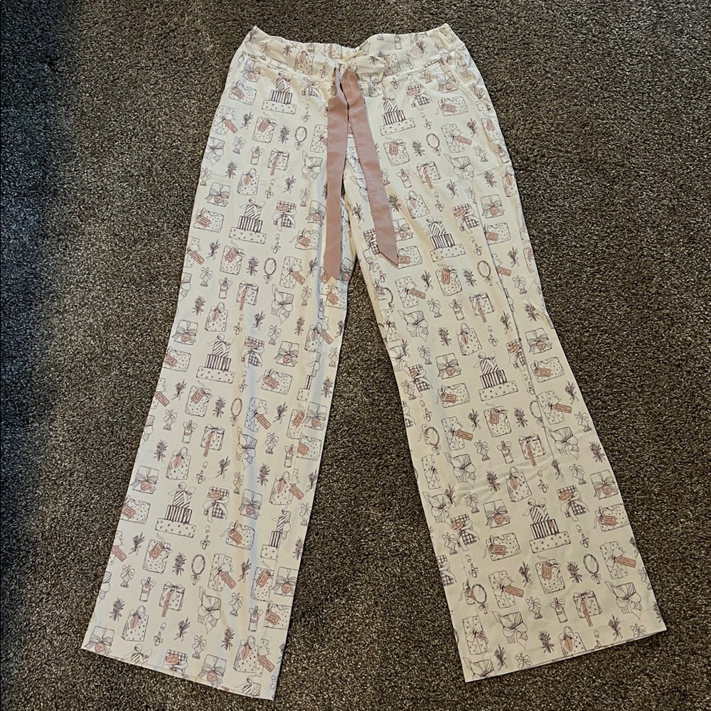 Soma Presents, Gift Box, Lipstick Design Pajama Lounge Pants Size Extra Small